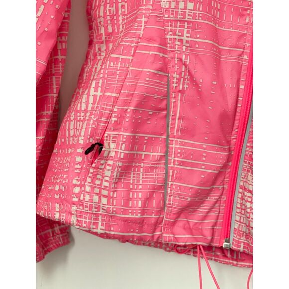 Brooks Pink Windbreaker Track Jacket Shelter Technology Women's Small-Medium K28 - Picture 5 of 15